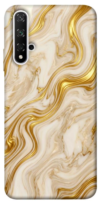 Чехол itsPrint Liquid gold marble для Huawei Honor 20 / Nova 5T, мрамор, купить оптом с доставкой