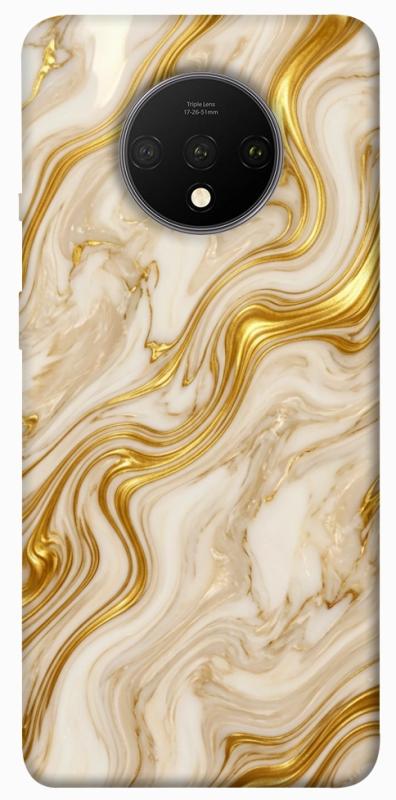 Чохол itsPrint Liquid gold marble для OnePlus 7T, мармур, купити оптом з доставкою