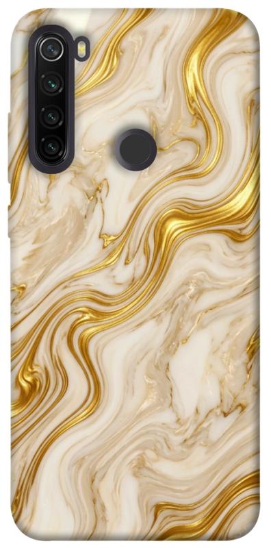 Чохол itsPrint Liquid gold marble для Xiaomi Redmi Note 8T, мармур, купити оптом з доставкою