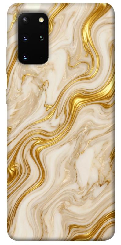 Чехол itsPrint Liquid gold marble для Samsung Galaxy S20+, мрамор, купить оптом с доставкой