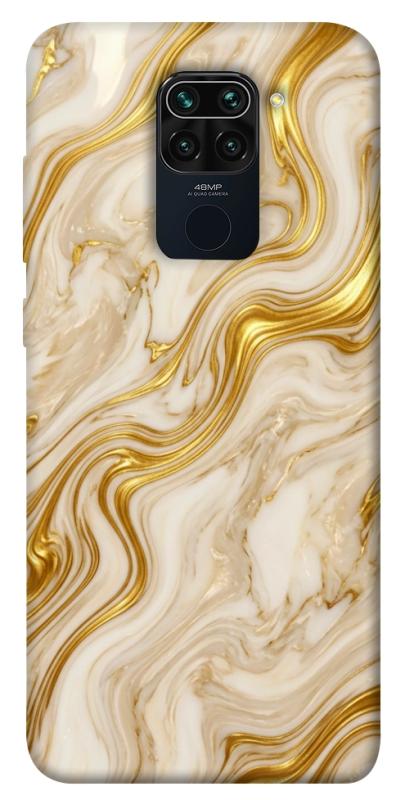 Чехол itsPrint Liquid gold marble для Xiaomi Redmi Note 9 / Redmi 10X, мрамор, купить оптом с доставкой