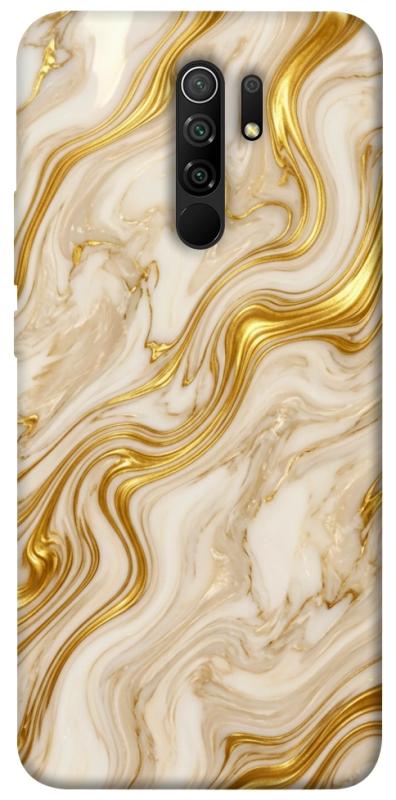 Чохол itsPrint Liquid gold marble для Xiaomi Redmi 9, мармур, купити оптом з доставкою