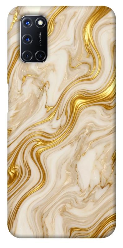 Чохол itsPrint Liquid gold marble для Oppo A52 / A72 / A92, мармур, купити оптом з доставкою