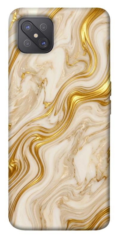 Чохол itsPrint Liquid gold marble для Oppo A92s, мармур, купити оптом з доставкою