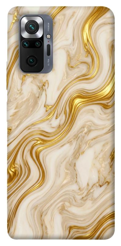 Чехол itsPrint Liquid gold marble для Xiaomi Redmi Note 10 Pro, мрамор, купить оптом с доставкой
