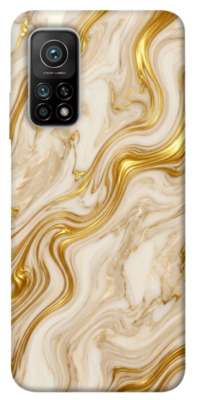 Чохол itsPrint Liquid gold marble для Xiaomi Mi 10T, мармур, купити оптом з доставкою