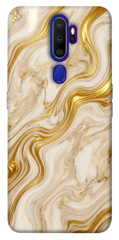 Чехол itsPrint Liquid gold marble для Oppo A5 (2020) / Oppo A9 (2020), мрамор, купить оптом с доставкой