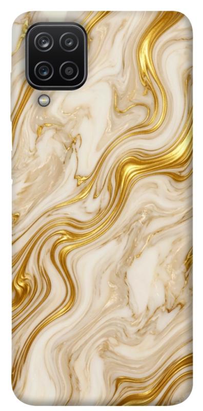 Чехол itsPrint Liquid gold marble для Samsung Galaxy A12, мрамор, купить оптом с доставкой