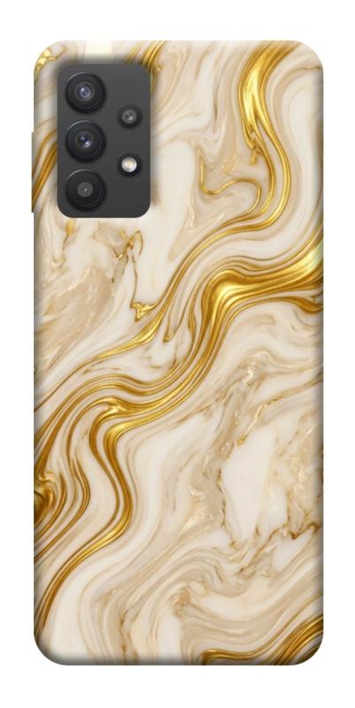 Чехол itsPrint Liquid gold marble для Samsung Galaxy A32 (A326B) 5G, мрамор, купить оптом с доставкой