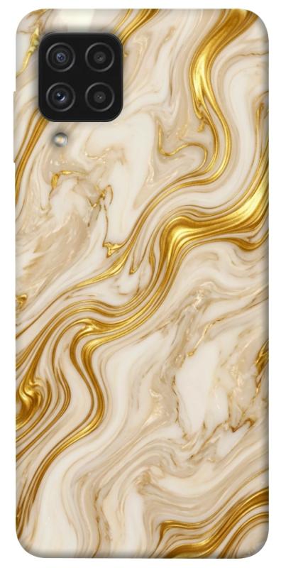 Чохол itsPrint Liquid gold marble для Samsung Galaxy A22 4G, мармур, купити оптом з доставкою