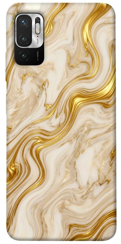 Чохол itsPrint Liquid gold marble для Xiaomi Redmi Note 10 5G, мармур, купити оптом з доставкою