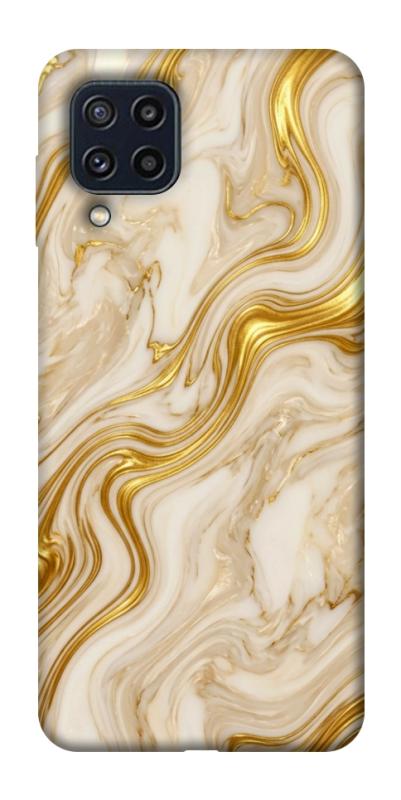 Чохол itsPrint Liquid gold marble для Samsung Galaxy M32, мармур, купити оптом з доставкою