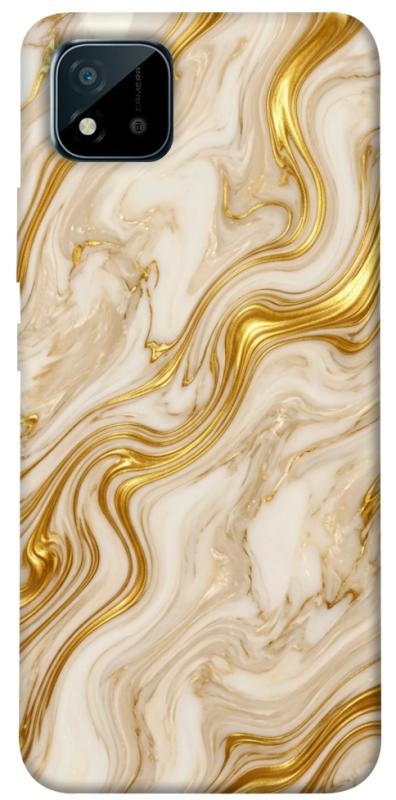 Чохол itsPrint Liquid gold marble для Realme C11 (2021), мармур, купити оптом з доставкою