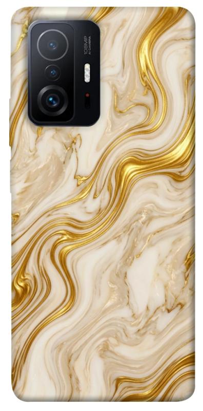 Чехол itsPrint Liquid gold marble для Xiaomi 11T / 11T Pro, мрамор, купить оптом с доставкой
