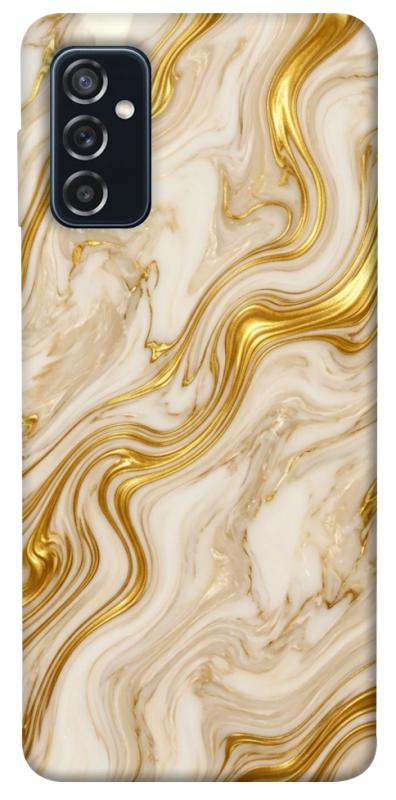 Чохол itsPrint Liquid gold marble для Samsung Galaxy M52, мармур, купити оптом з доставкою