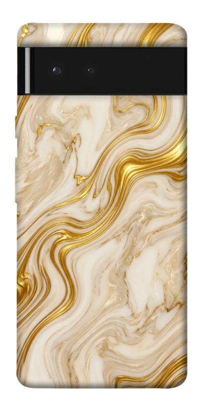 Чехол itsPrint Liquid gold marble для Google Pixel 6, мрамор, купить оптом с доставкой
