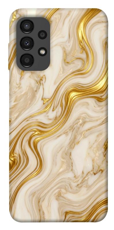 Чехол itsPrint Liquid gold marble для Samsung Galaxy A13 4G, мрамор, купить оптом с доставкой