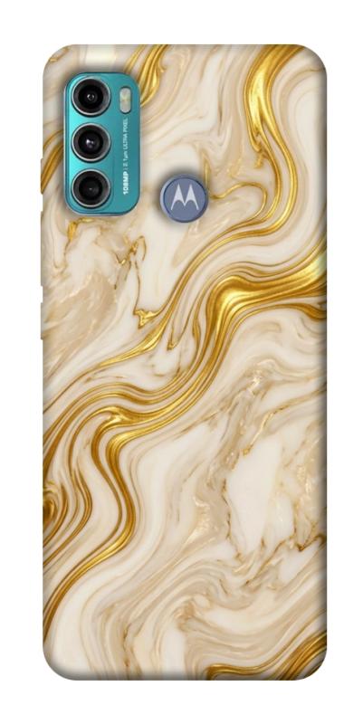 Чохол itsPrint Liquid gold marble для Motorola Moto G60, мармур, купити оптом з доставкою