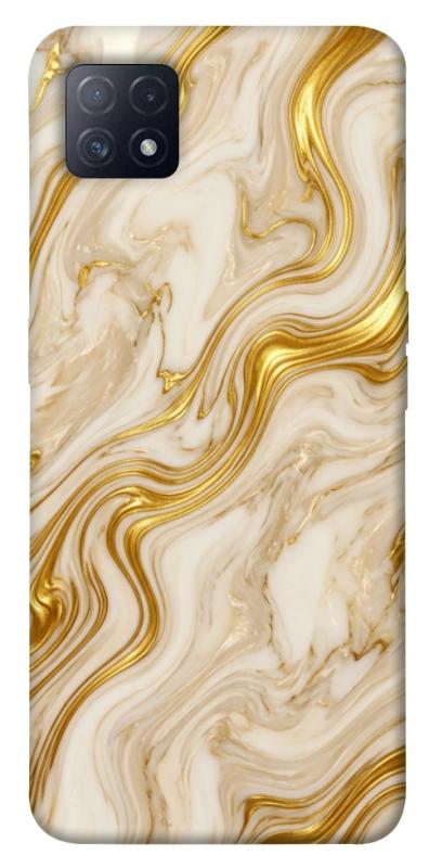 Чохол itsPrint Liquid gold marble для Oppo A72 5G / A73 5G, мармур, купити оптом з доставкою