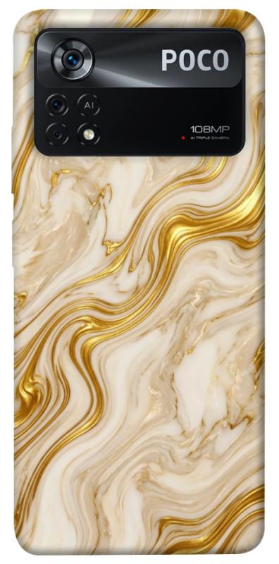 Чохол itsPrint Liquid gold marble для Xiaomi Poco X4 Pro 5G, мармур, купити оптом з доставкою