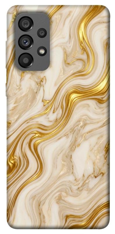 Чохол itsPrint Liquid gold marble для Samsung Galaxy A73 5G, мармур, купити оптом з доставкою