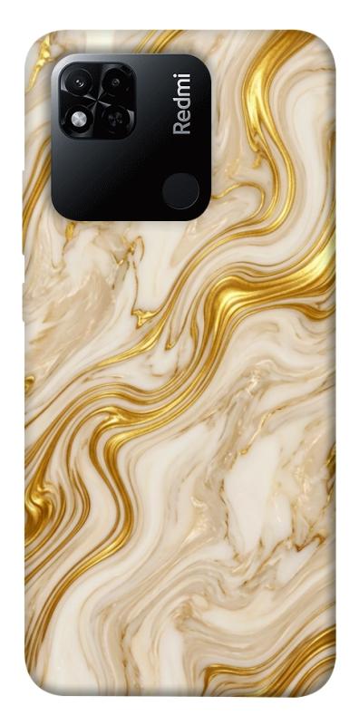 Чохол itsPrint Liquid gold marble для Xiaomi Redmi 10A, мармур, купити оптом з доставкою