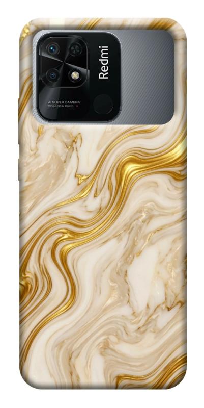 Чохол itsPrint Liquid gold marble для Xiaomi Redmi 10C, мармур, купити оптом з доставкою