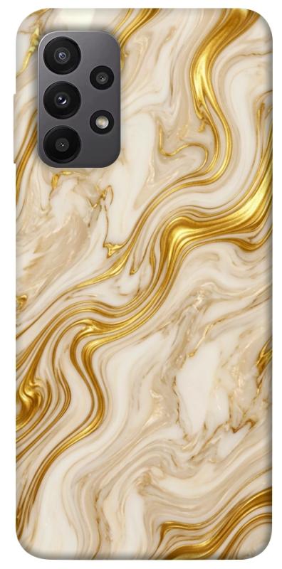 Чохол itsPrint Liquid gold marble для Samsung Galaxy A23 4G, мармур, купити оптом з доставкою