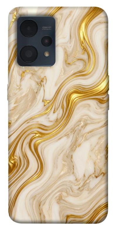 Чехол itsPrint Liquid gold marble для Realme 9 4G / 9 Pro+, мрамор, купить оптом с доставкой