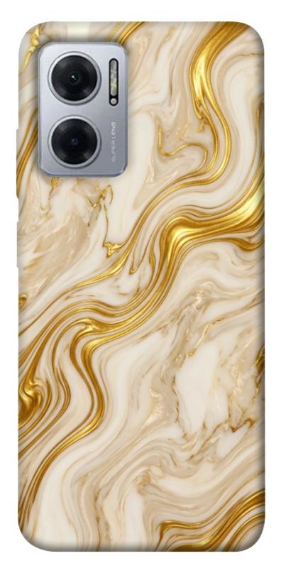 Чехол itsPrint Liquid gold marble для Xiaomi Redmi Note 11E, мрамор, купить оптом с доставкой