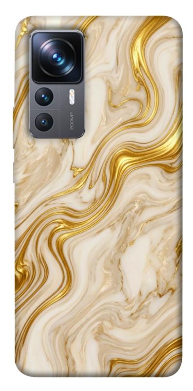Чохол itsPrint Liquid gold marble для Xiaomi 12T / 12T Pro, мармур, купити оптом з доставкою