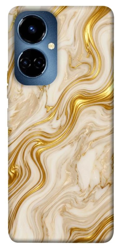 Чехол itsPrint Liquid gold marble для TECNO Camon 19 (CI6n) / 19 Pro (CI8n), мрамор, купить оптом с доставкой