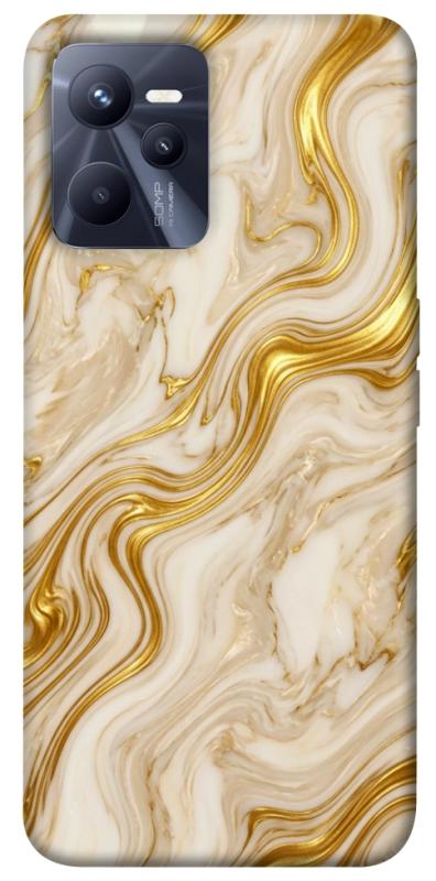 Чохол itsPrint Liquid gold marble для Realme C35, мармур, купити оптом з доставкою