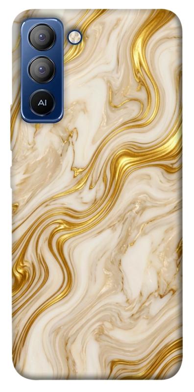 Чохол itsPrint Liquid gold marble для TECNO Pop 5 LTE, мармур, купити оптом з доставкою