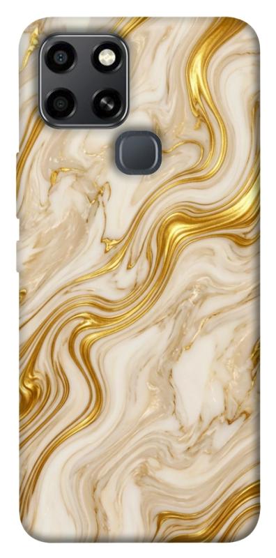 Чохол itsPrint Liquid gold marble для Infinix Smart 6, мармур, купити оптом з доставкою