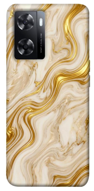 Чехол itsPrint Liquid gold marble для Oppo A57s, мрамор, купить оптом с доставкой