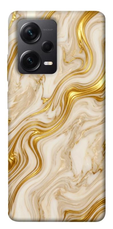 Чехол itsPrint Liquid gold marble для Xiaomi Redmi Note 12 Pro+ 5G, мрамор, купить оптом с доставкой
