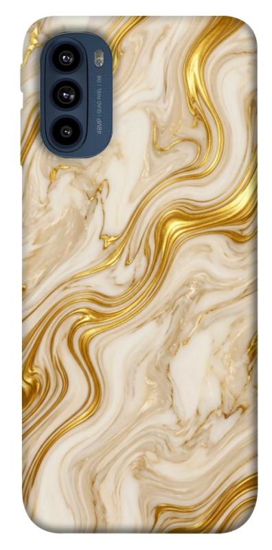 Чохол itsPrint Liquid gold marble для Motorola Moto G41, мармур, купити оптом з доставкою