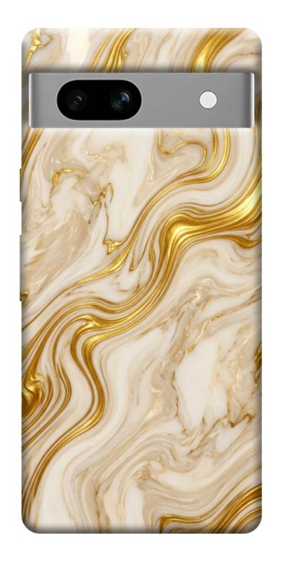Чохол itsPrint Liquid gold marble для Google Pixel 7a, мармур, купити оптом з доставкою