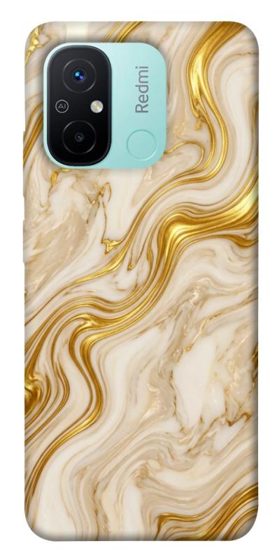 Чохол itsPrint Liquid gold marble для Xiaomi Redmi 12C, мармур, купити оптом з доставкою