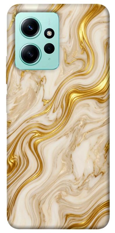 Чехол itsPrint Liquid gold marble для Xiaomi Redmi Note 12 4G, мрамор, купить оптом с доставкой