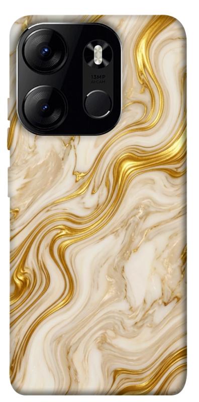 Чехол itsPrint Liquid gold marble для Tecno Spark Go 2023, мрамор, купить оптом с доставкой