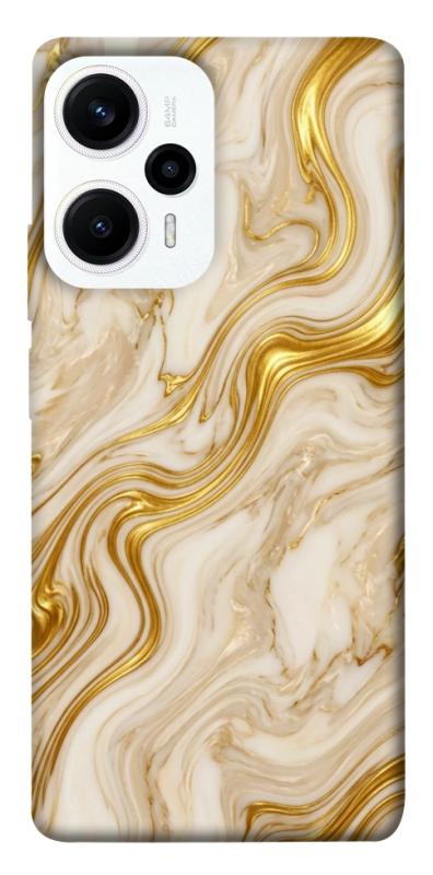 Чохол itsPrint Liquid gold marble для Xiaomi Poco F5 / Note 12 Turbo, мармур, купити оптом з доставкою