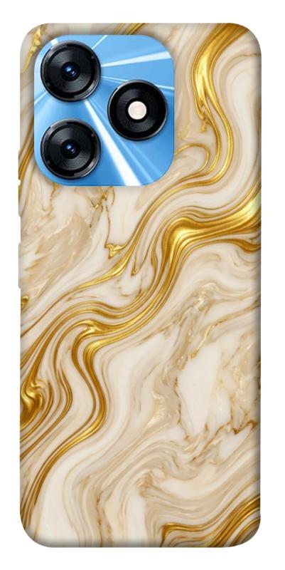 Чохол itsPrint Liquid gold marble для TECNO Spark 10 Pro, мармур, купити оптом з доставкою