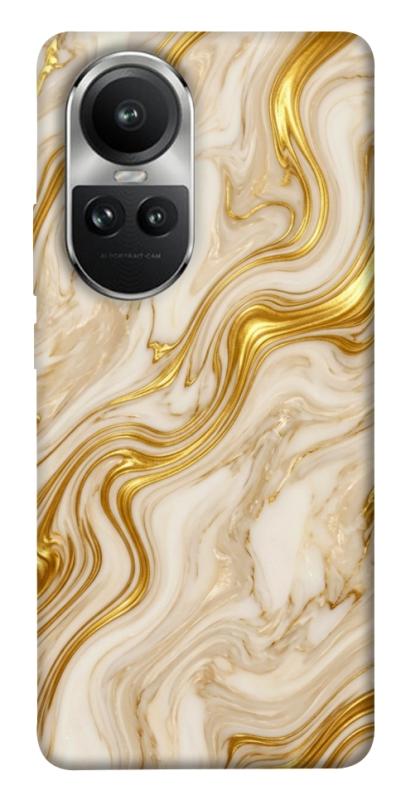 Чохол itsPrint Liquid gold marble для Oppo Reno 10, мармур, купити оптом з доставкою