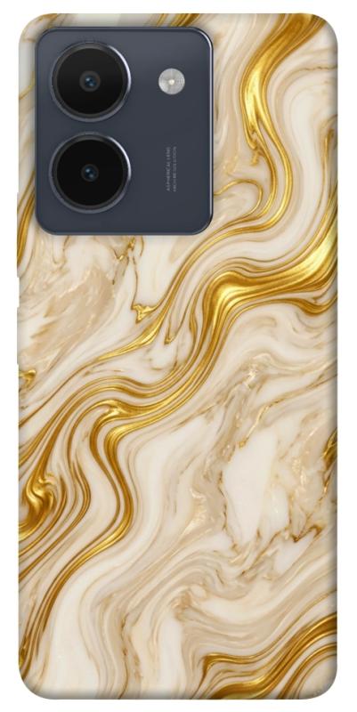 Чохол itsPrint Liquid gold marble для Vivo Y36, мармур, купити оптом з доставкою