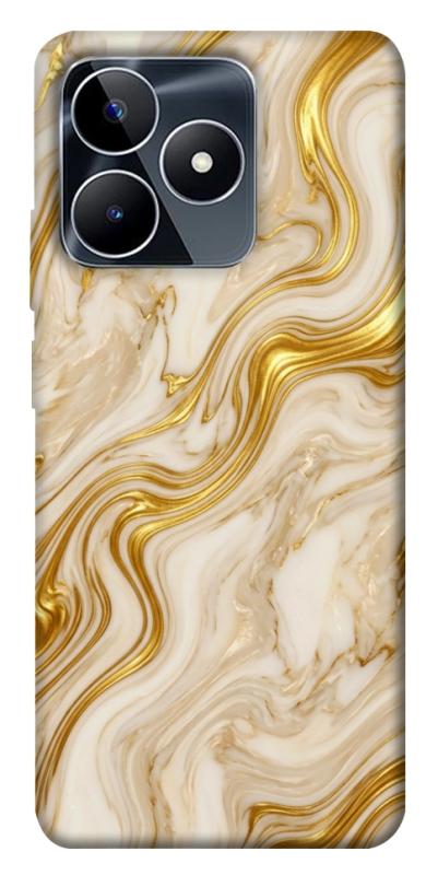 Чохол itsPrint Liquid gold marble для Realme C53, мармур, купити оптом з доставкою