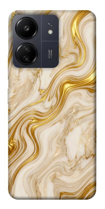 Чохол itsPrint Liquid gold marble для Xiaomi Redmi 13C, мармур, купити оптом з доставкою