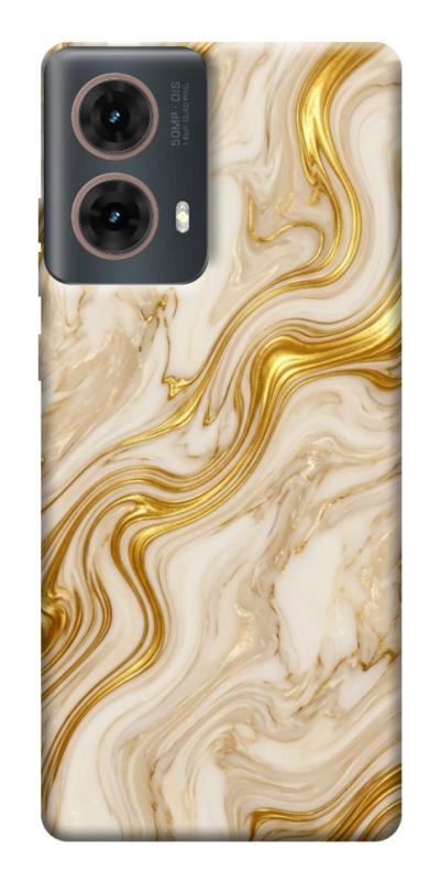 Чохол itsPrint Liquid gold marble для Motorola Moto G85, мармур, купити оптом з доставкою
