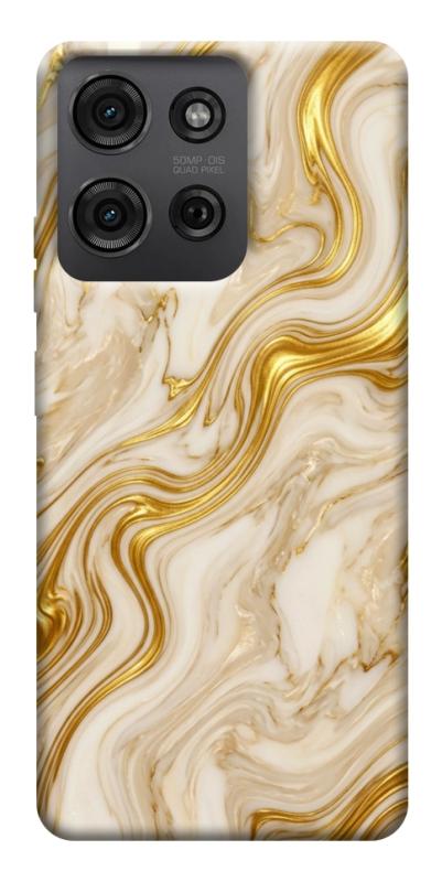 Чохол itsPrint Liquid gold marble для Motorola Moto G75 5G, мармур, купити оптом з доставкою